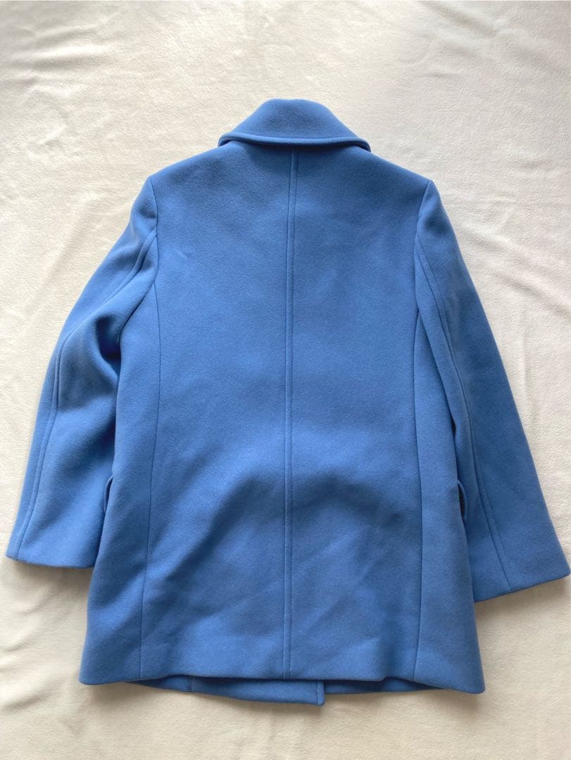 M inervaallureville 金ボタン　ダブルメルトンコート　2