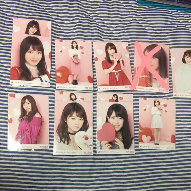 乃木坂46 生写真 バレンタイン まとめ売り