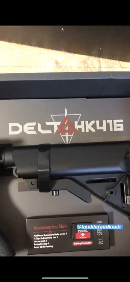 東京マルイAEGエアソフトライフルHK416デルタ