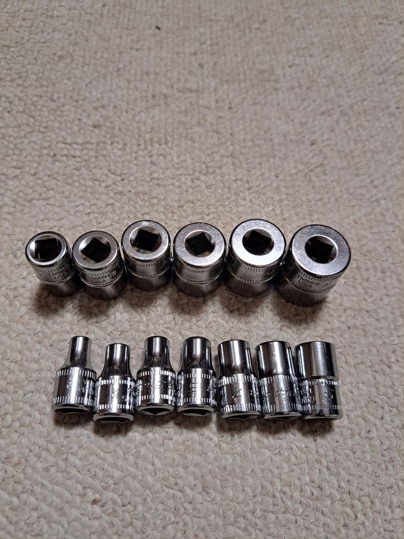 スナップオン　1/4ドライブ　ソケットセット