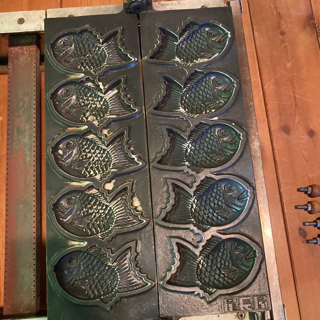 たい焼きメーカー 魚型 10個焼き