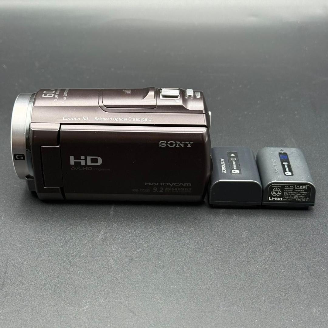 SONY HDR-CX535 ボルドーブラウン　バッテリー2個付き