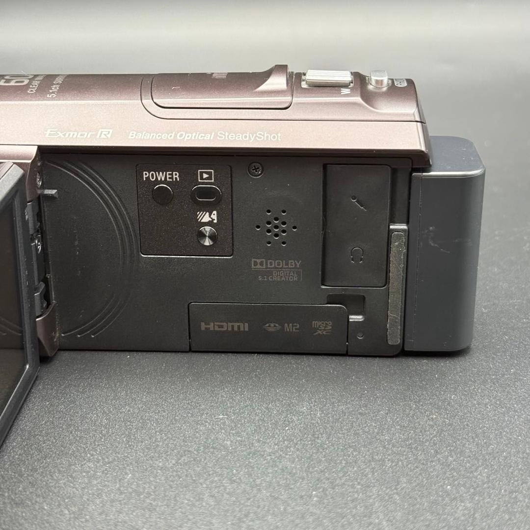 SONY HDR-CX535 ボルドーブラウン　バッテリー2個付き