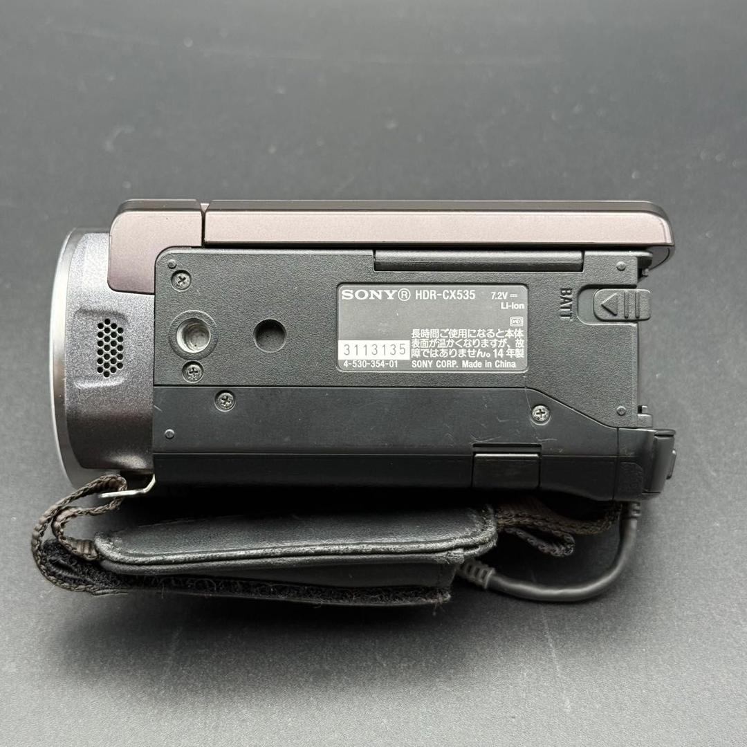 SONY HDR-CX535 ボルドーブラウン　バッテリー2個付き
