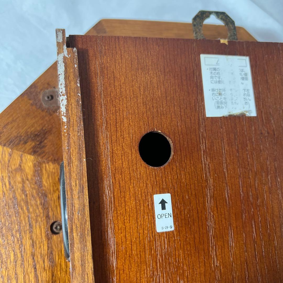 セイコー ディズニータイム ミッキーマウス 木製振り子時計　ディズニー