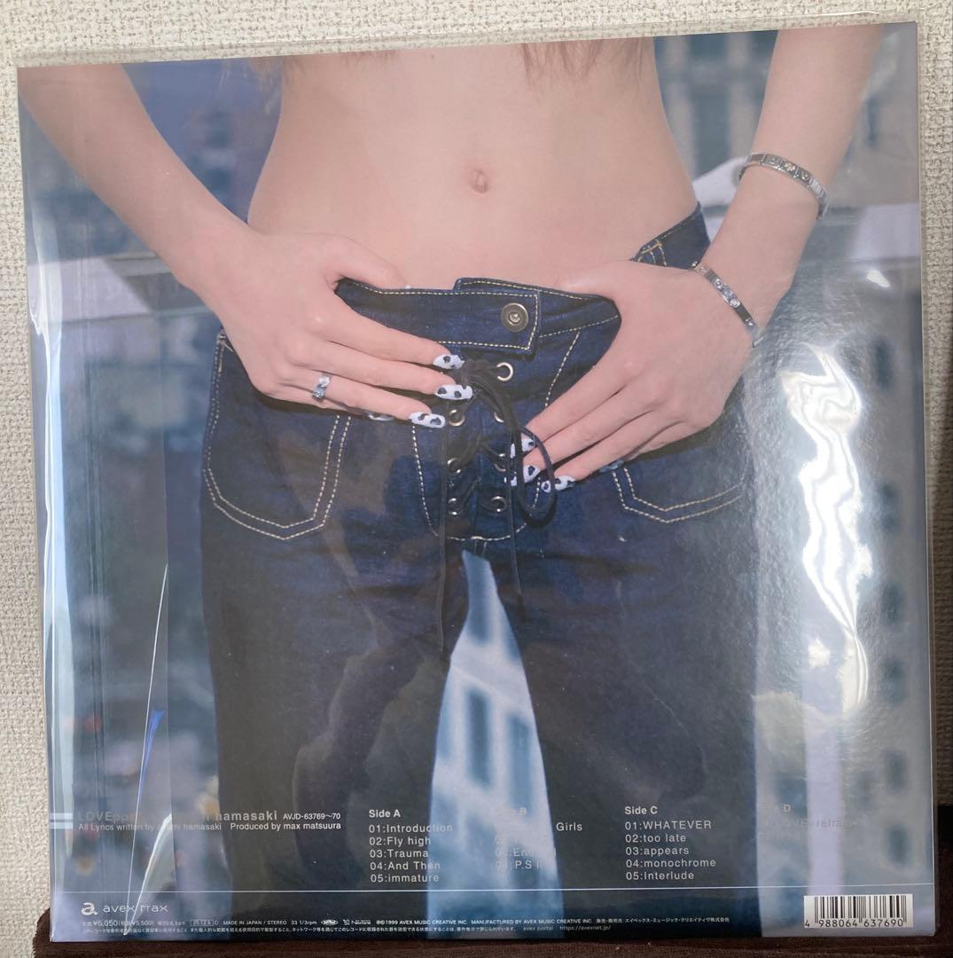 浜崎あゆみ LOVEppearsアナログ初回生産限定盤