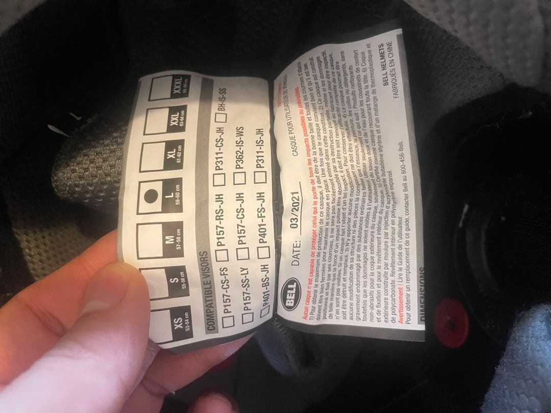 BELL フルフェイスヘルメット マットブラック