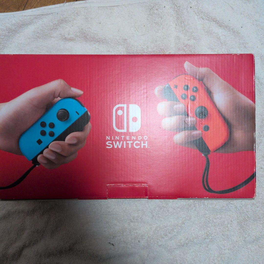 Nintendo Switch 本体 グレー付属品あり 箱、ケース、ドックカバー