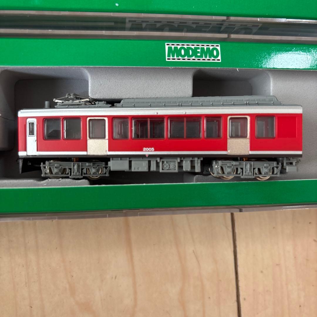 nゲージ モデモ 箱根登山鉄道 NT163 レーティッシュ塗装
