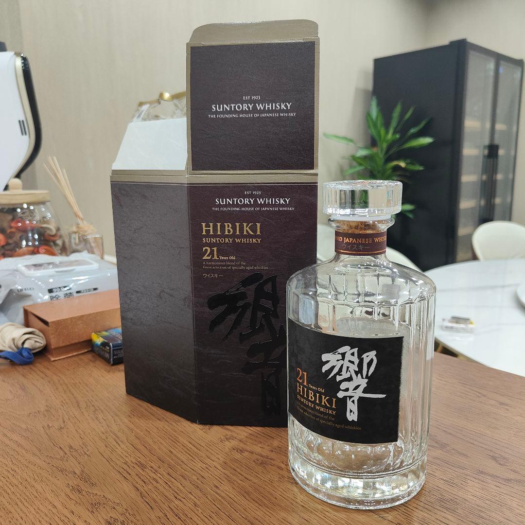 響21年空ボトル6本セット箱付き