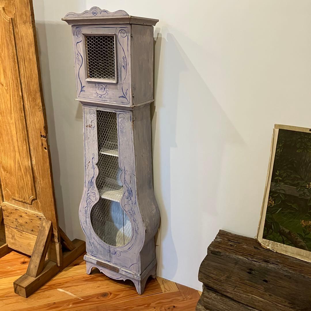 フランス　アンティークキャビネット　鳥小屋風