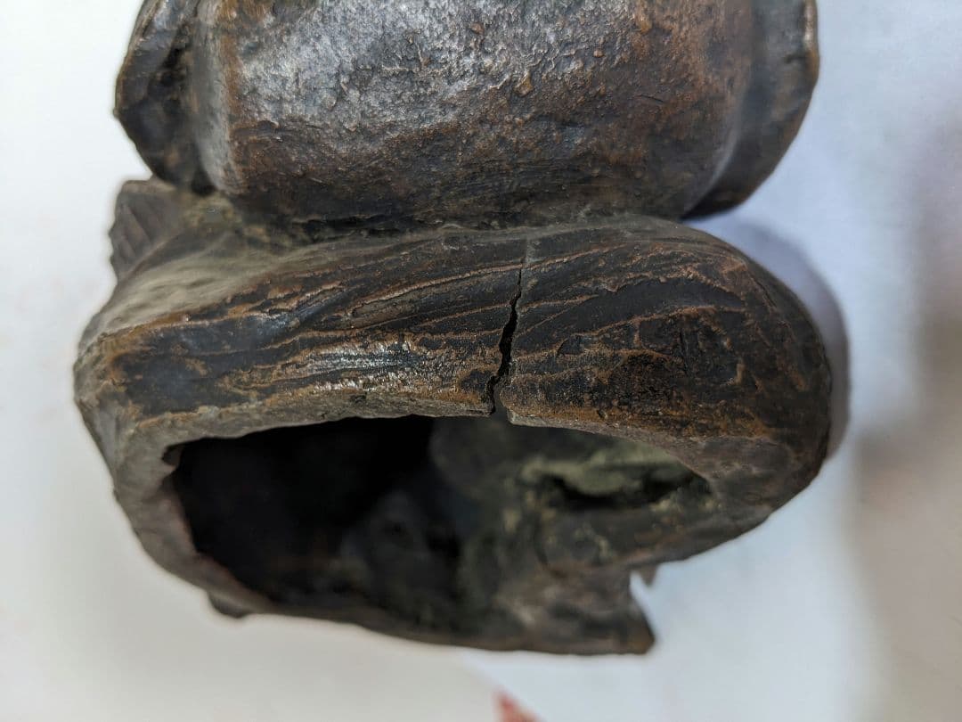 ♦明治時代 壺と老師 置物 飾り 作家物 コレクション 骨董品 アンティーク