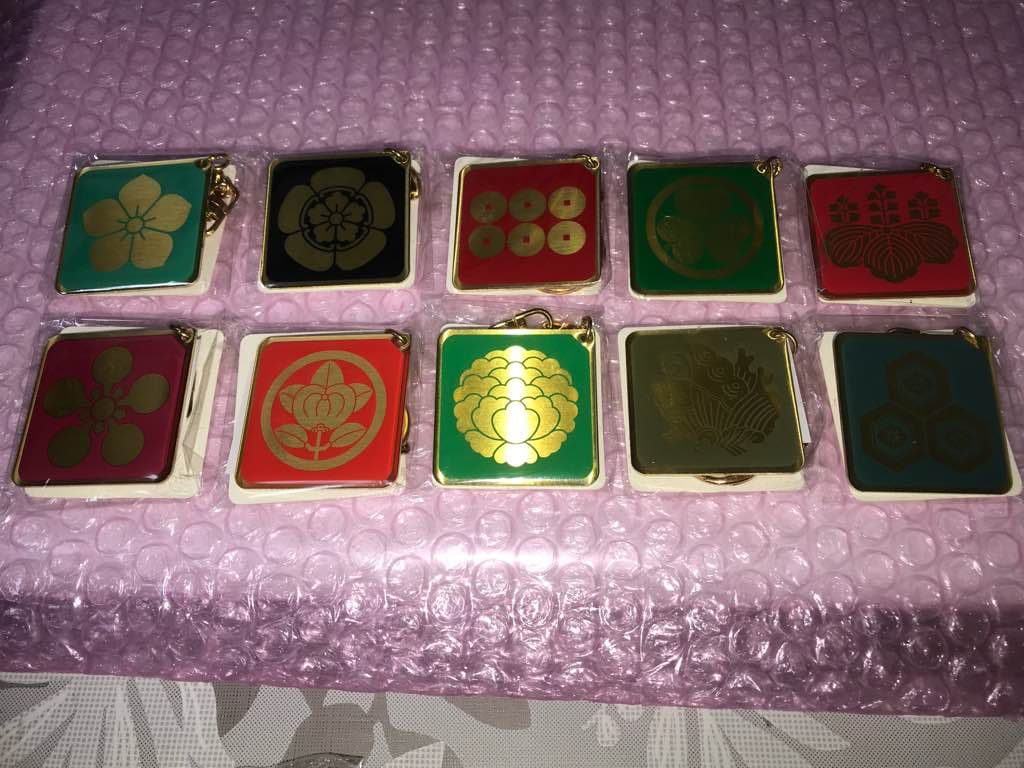 JR西日本 戦国スタンプラリー キーホルダー コンプリート