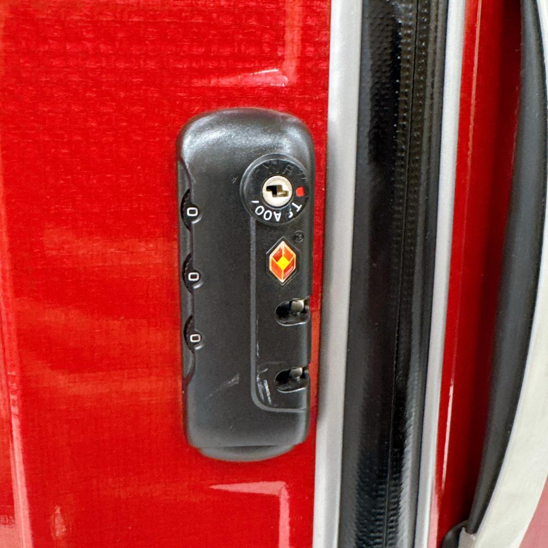 【良品】サムソナイト スーツケース　ファイヤーライト　赤　94L レッド