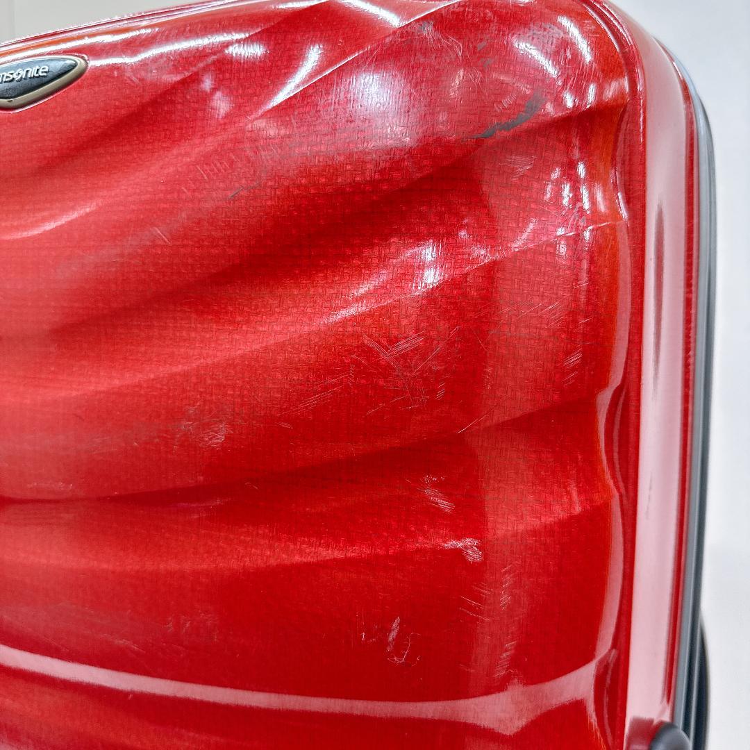 【良品】サムソナイト スーツケース　ファイヤーライト　赤　94L レッド