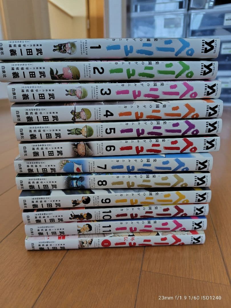 全巻+外伝1巻おまけ　ペリリュー　楽園のゲルニカ　映画　劇場　武田一義　平塚柾緒