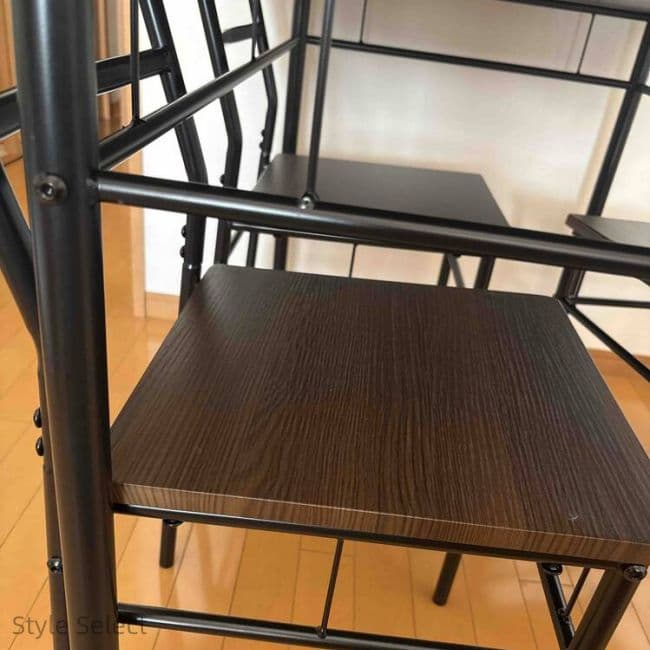 ダイニングテーブルセット4人用5点セット幅110cmダイニングテーブル組み立て品