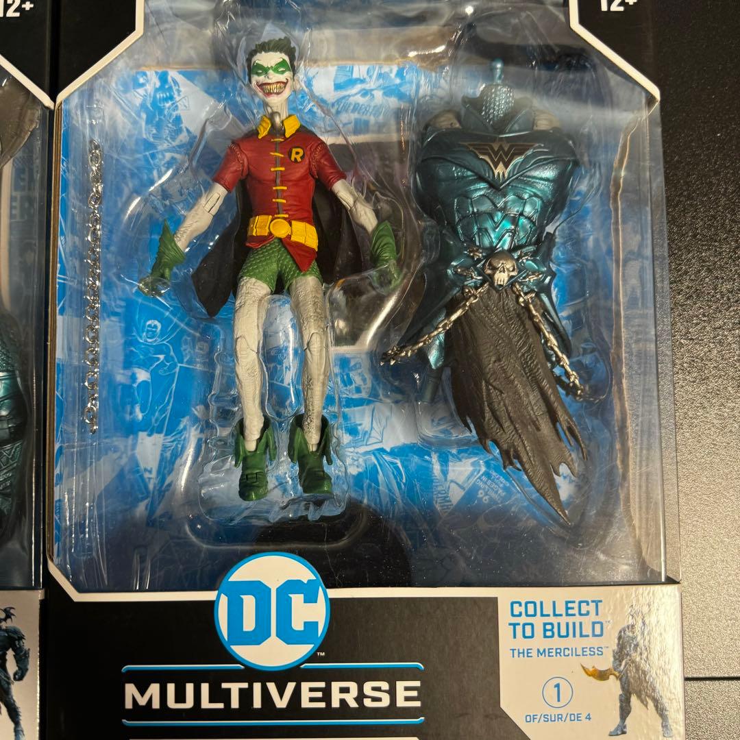 DCマルチバース　マーシレスアソート全種　マーシレス用カスタムケープ付　中古美品