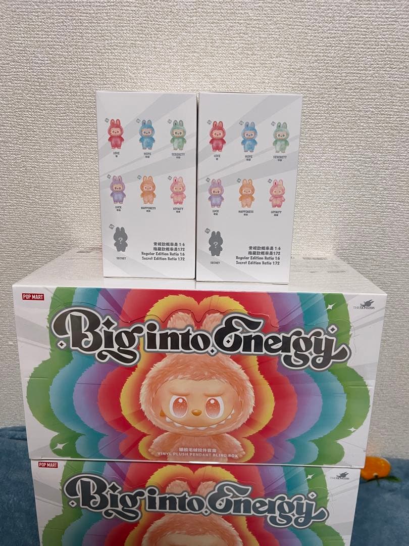 正規品・未開封 Labubu Big into Energy 2箱