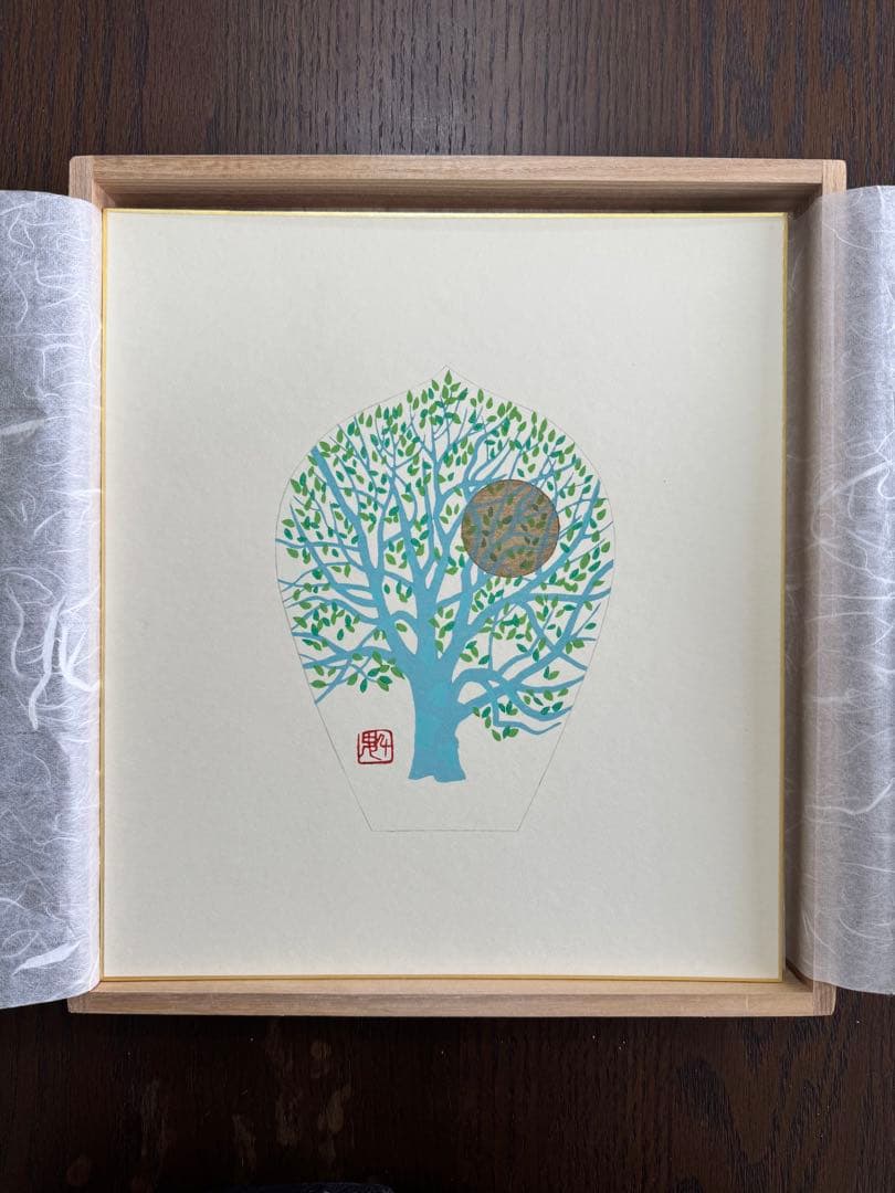 複数作家 木版画『薬師寺散華 』絵画