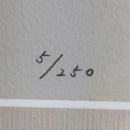 中国「故宮」平松礼二 リトグラフ 美品