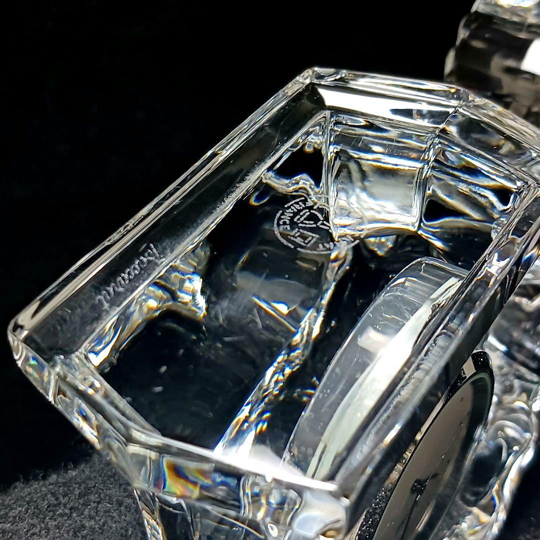 Y2799-1 バカラ ジャンピングホース 馬 置時計 横16㎝