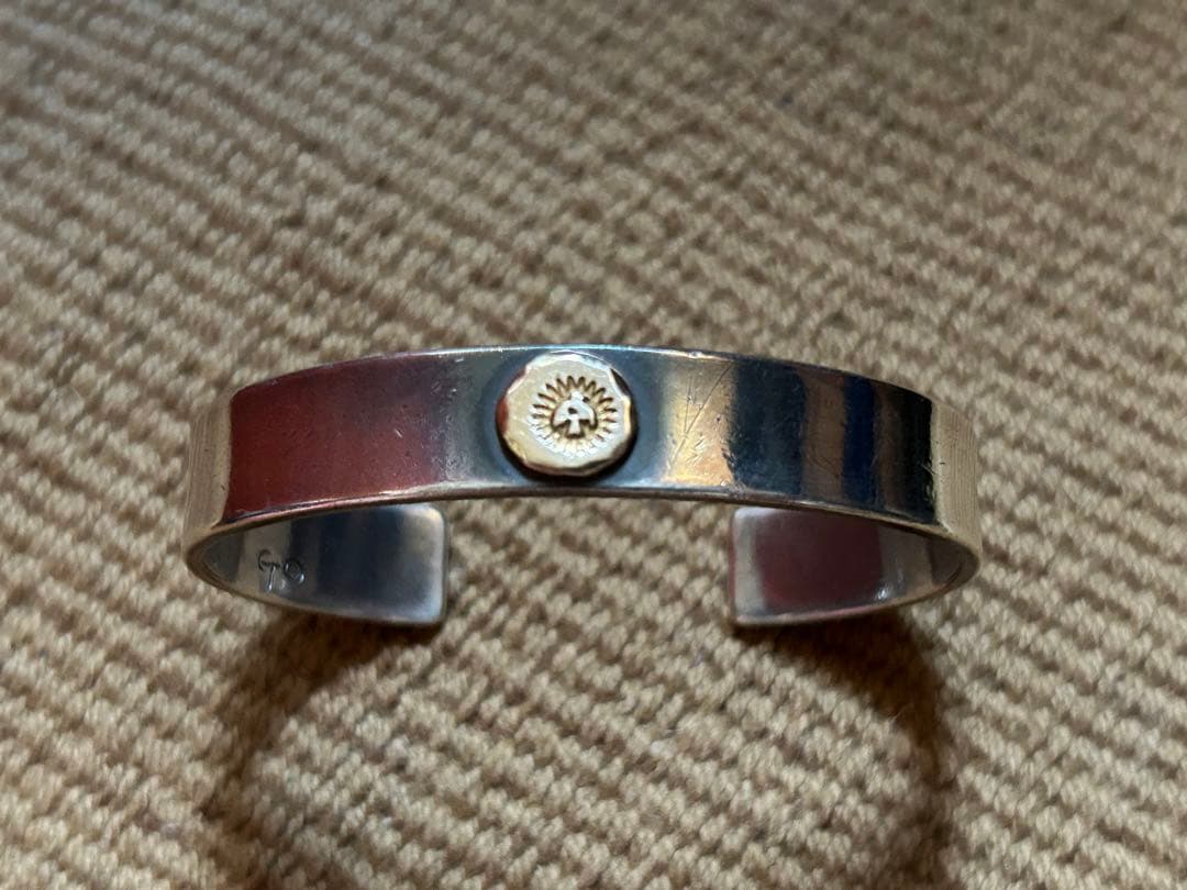 ピカチュウ ウイングロック オールド平打ちバングル wingrock