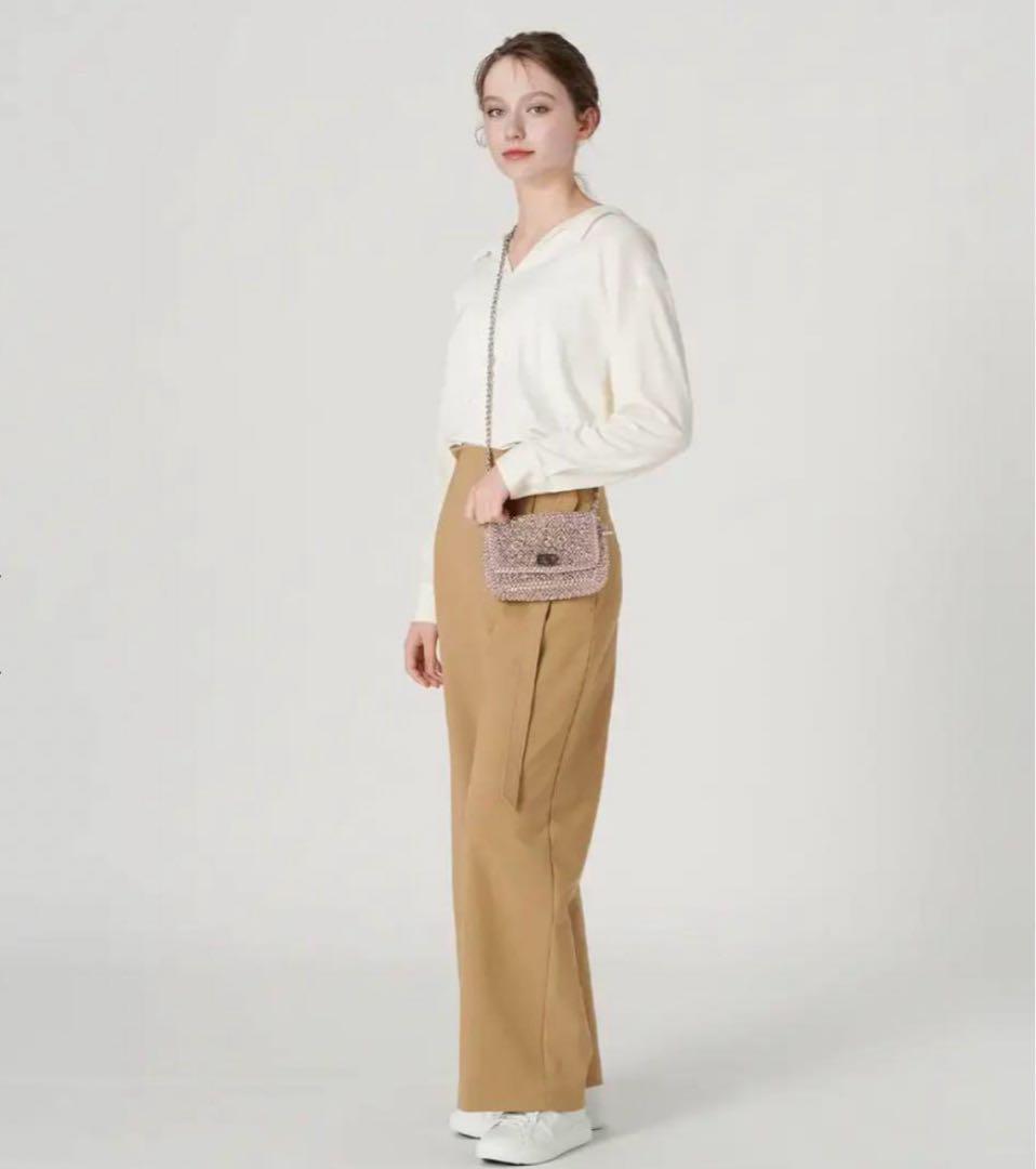 【美品】アンテプリマ　ワイヤーバック　ルケット　ピンクシルバー