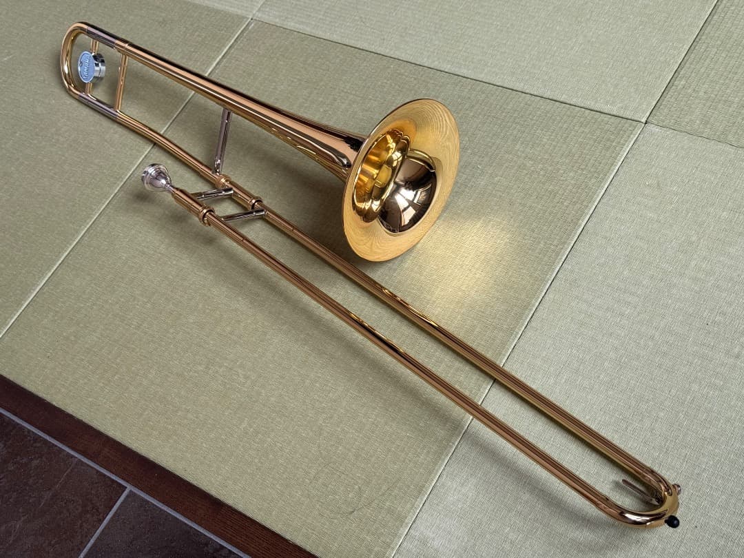 YAMAHA YSL-354 トロンボーン + サイレントブラスSB5X