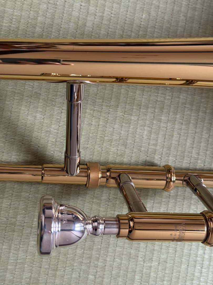 YAMAHA YSL-354 トロンボーン + サイレントブラスSB5X