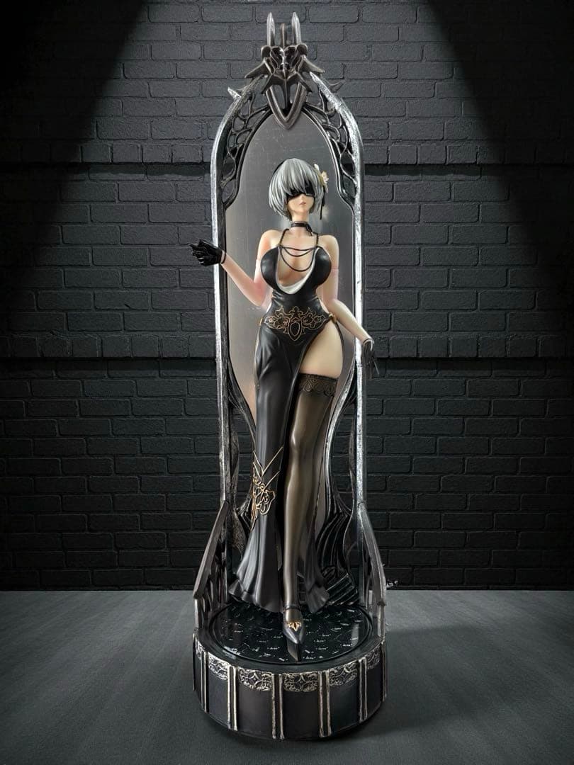 NieR:Automata 2B イブニングドレス ガレージキット 51cm