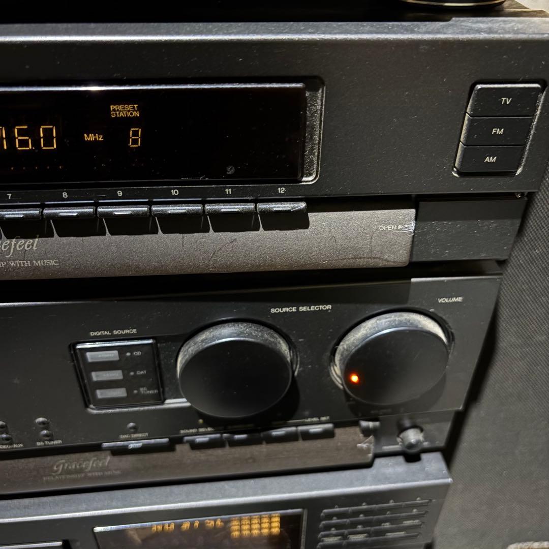 Victor ビクター DC-V7 コンポ 昭和レトロ