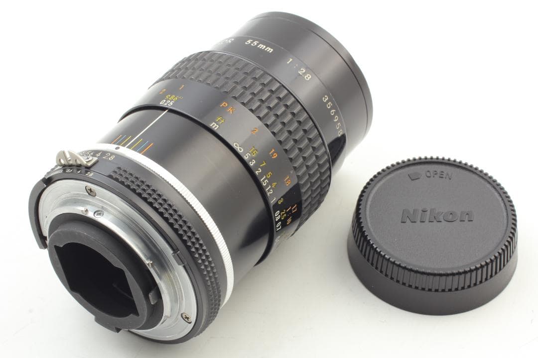 Nikon Ai-s Micro Nikkor 55mm f/2.8 レンズ