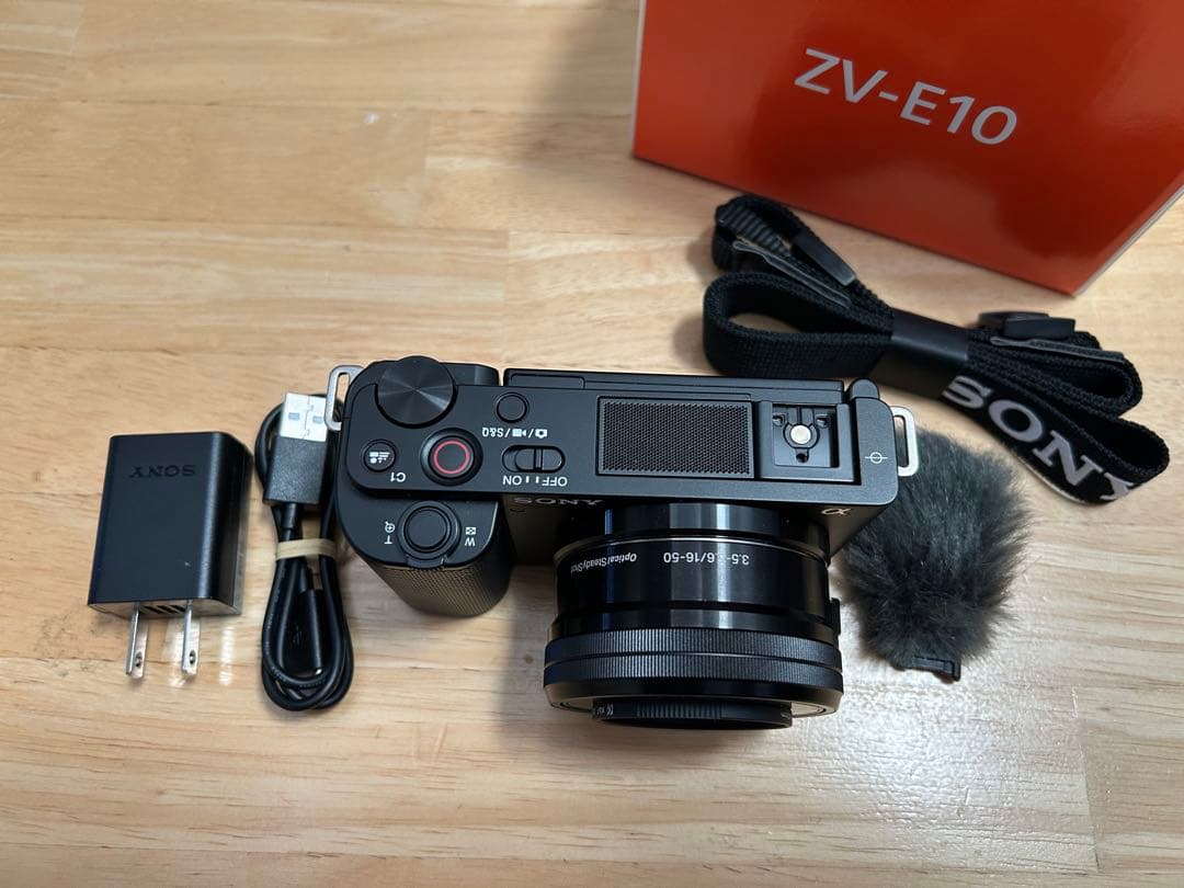 Sony ZV-E10 ミラーレスカメラ 16-50mmレンズ付き