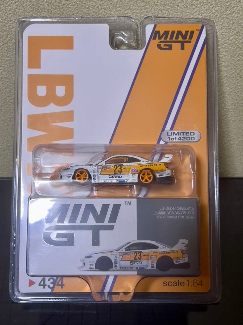 超レア MiniGT S15 Lbwk スーパーシルエット シルビア チェイス