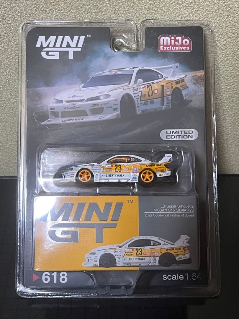 超レア MiniGT S15 Lbwk スーパーシルエット シルビア チェイス