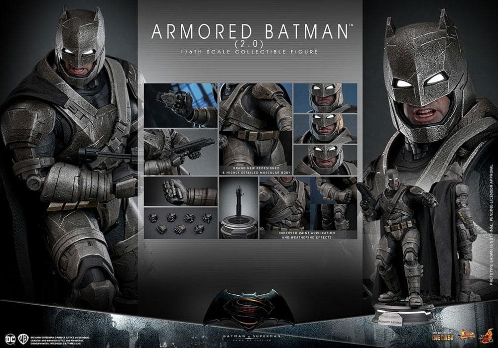 ムービー・マスターピース DIECAST 1/6 アーマード・バットマン2.0版