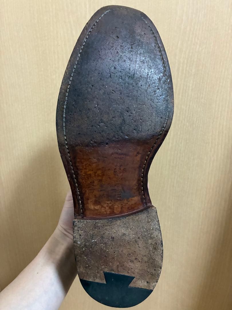 靴 CROCKETT&JONES CORDOVAN GRASMERE 7EE