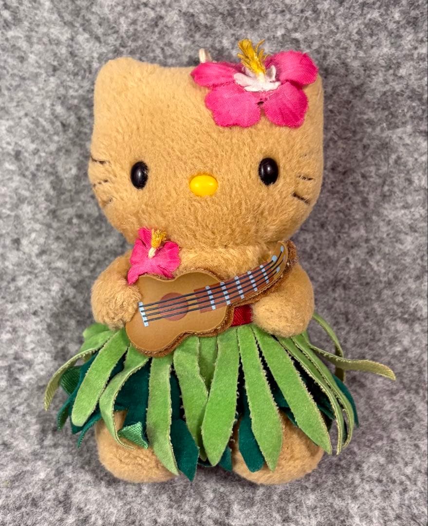 ハローキティ ディアダニエル 日焼け ウクレレ ぬいぐるみ マスコット