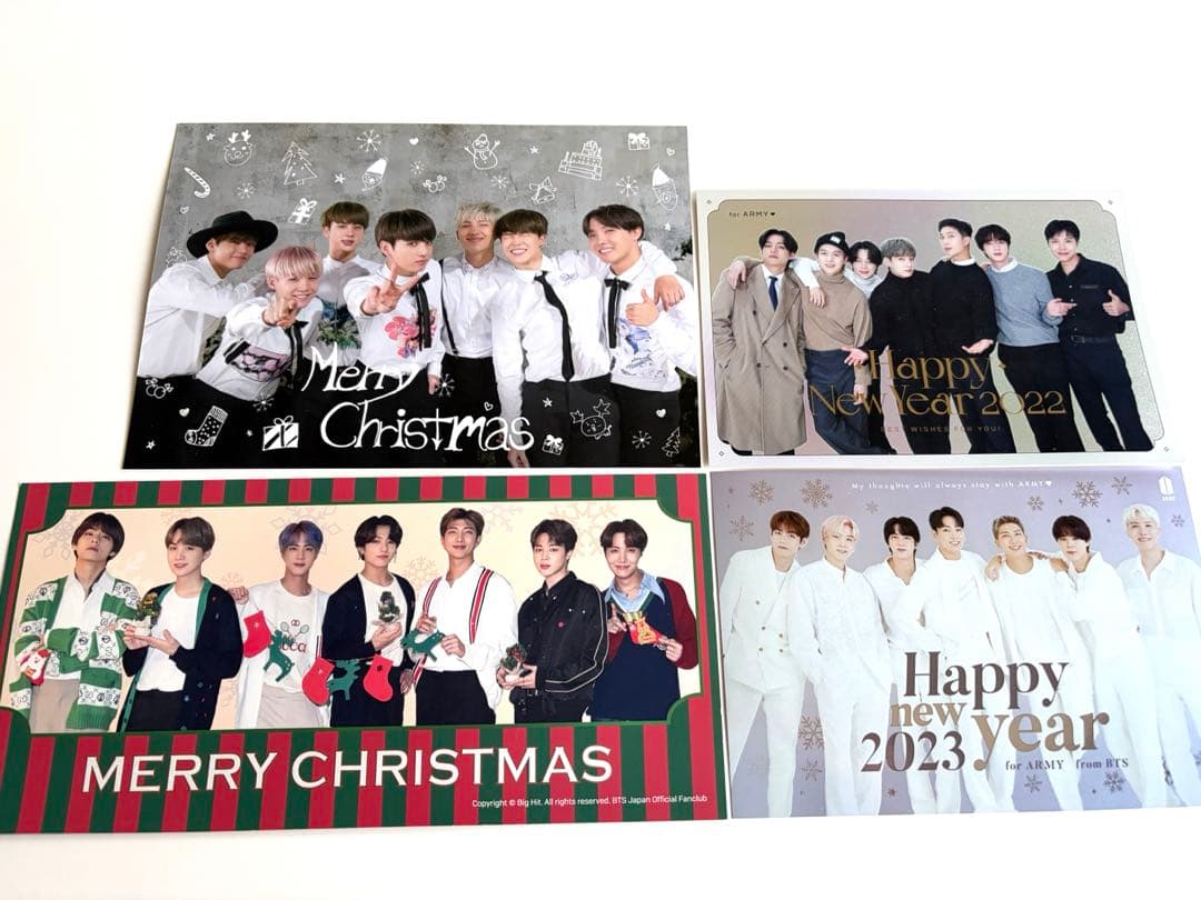 BTS会報vol.1〜10 メッセージカードなど