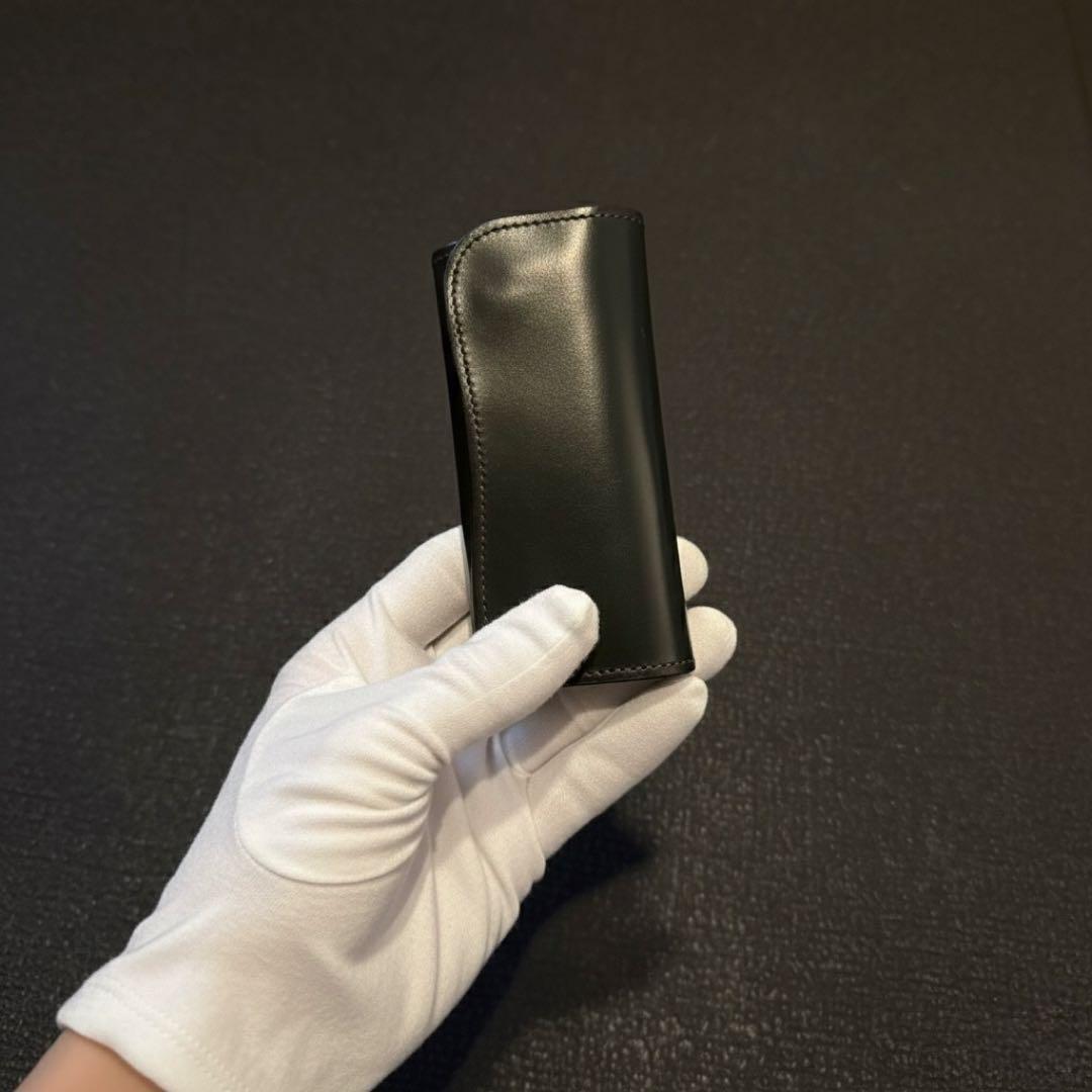 ラストクロップス キーケース スイフトL コードバン 本革 レザー ブラック