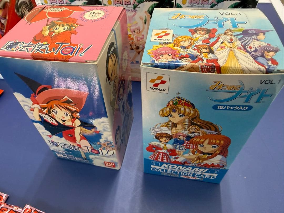d*9様 希少 絶版 レトロ トレカ まとめ売り BOX パック カード未開封有