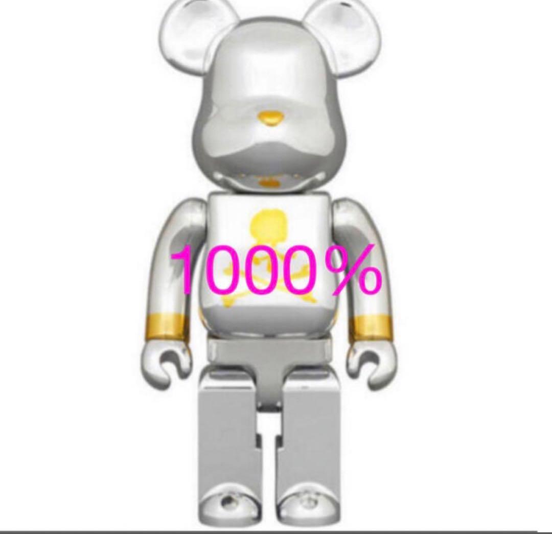 その他 BE@RBRICK mastermind JAPAN SILVER 1000%