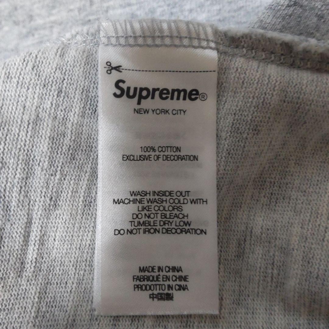 【即完売】Supreme Collegiate S/S Top グレー　Мサイズ