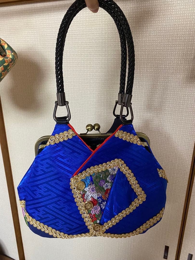 美月 三日月二部衣装 がま口バッグ