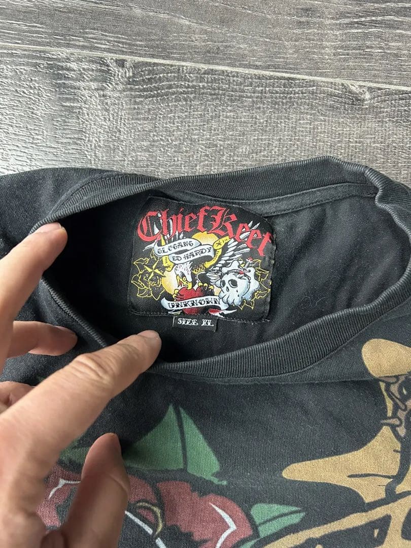 Glo Gang×unknown×edhardyTシャツ