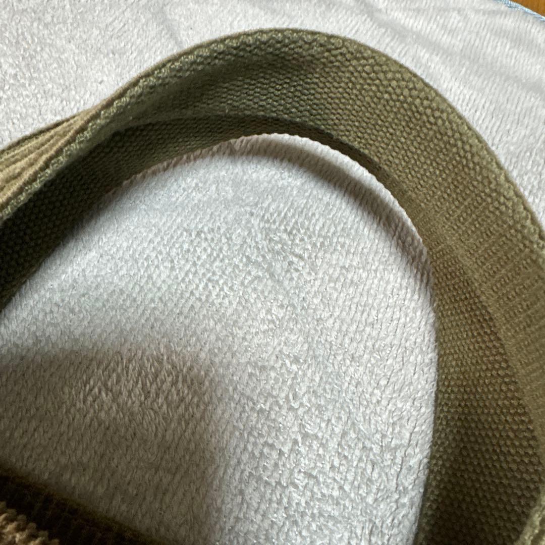 24h限定★Nissy naptime. コーデュロイトートバッグ カーキ