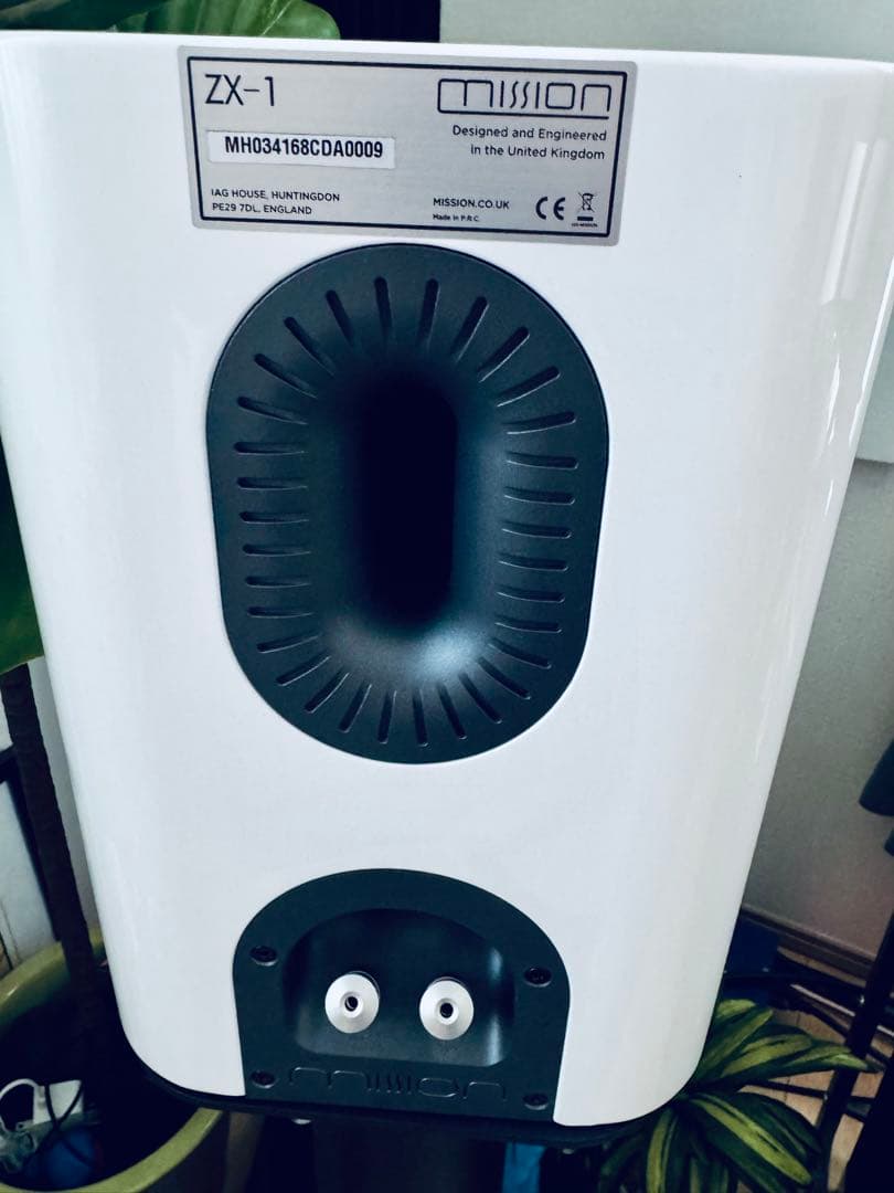 Mission ZX-1 スピーカーペア￼￼ ホワイト