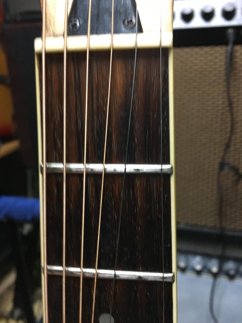 Apx8s 雑gold塗装 究極の改造！アコギ・エレキ化　調整済は動画！