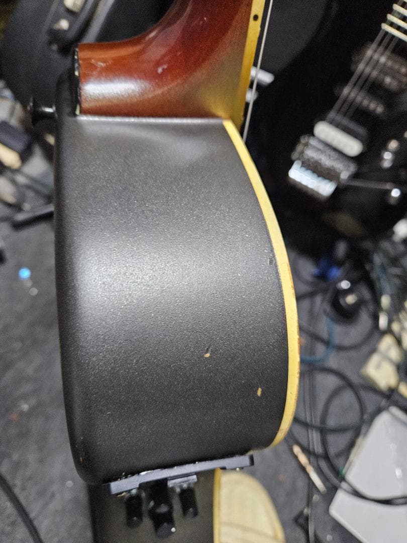 Apx8s 雑gold塗装 究極の改造！アコギ・エレキ化　調整済は動画！